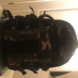 Sprayground limited edition battlepack BAPE. rare